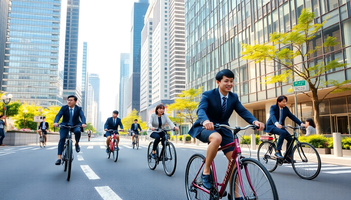 自転車通勤で実現する健康経営 | bicycle | 都市自転車モビリティジャーナル